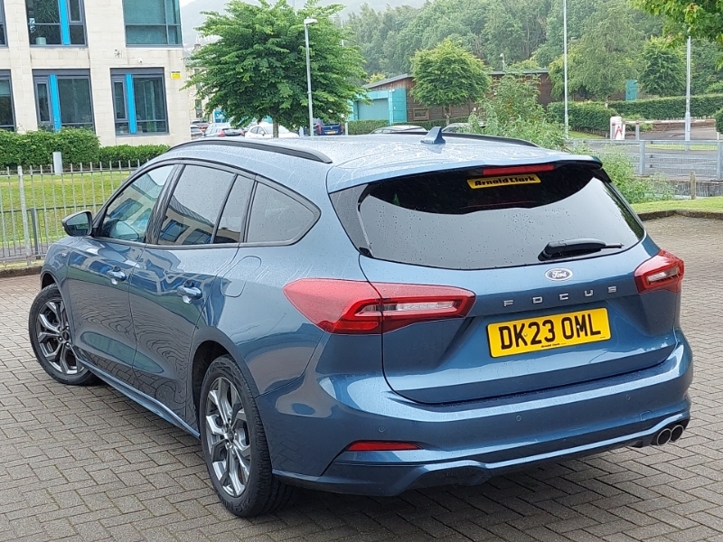 Ford Focus 1.0 Ecoboost St-line DK23OML Blue #2