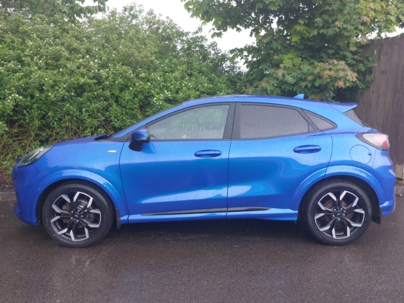 Ford Puma 1.0 Ecoboost Hybrid Mhev St-line X SD70VYM Blue #4