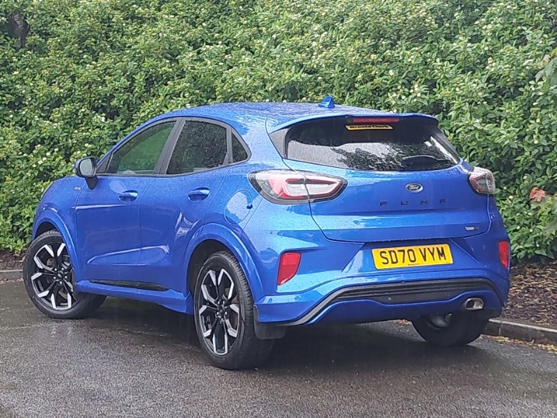 Ford Puma 1.0 Ecoboost Hybrid Mhev St-line X SD70VYM Blue #2