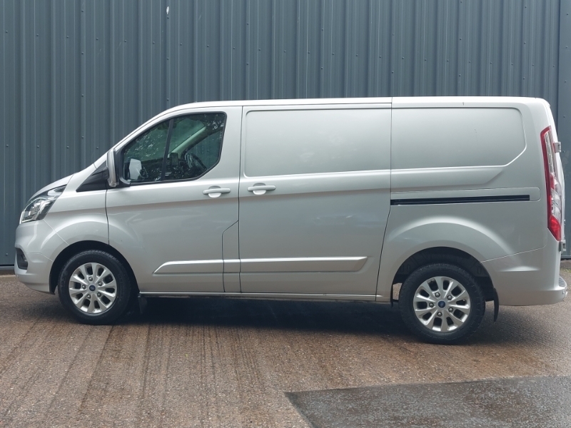 Ford Transit Custom 2.0 Ecoblue Hybrid 130Ps Low Roof Limited Van MW22MTJ Silver #4