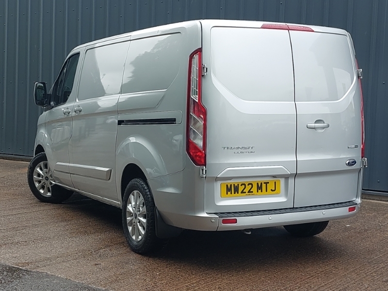 Ford Transit Custom 2.0 Ecoblue Hybrid 130Ps Low Roof Limited Van MW22MTJ Silver #2