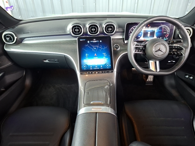 Mercedes-Benz C Class C300e Amg Line 9G-tronic PO23WZA White #3