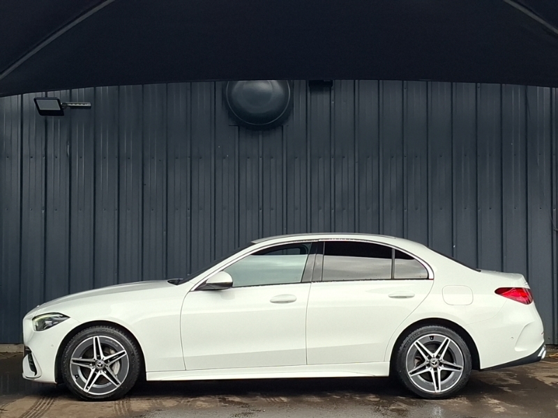 Mercedes-Benz C Class C300e Amg Line 9G-tronic PO23WZA White #4