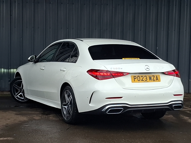 Mercedes-Benz C Class C300e Amg Line 9G-tronic PO23WZA White #2