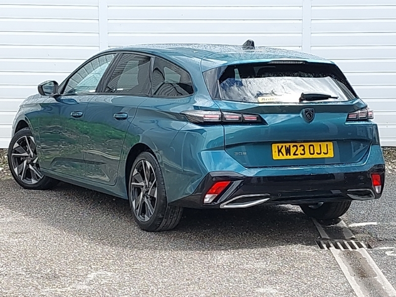 Peugeot 308 1.2 Puretech Allure Premium Eat8 KW23OJJ Blue #2