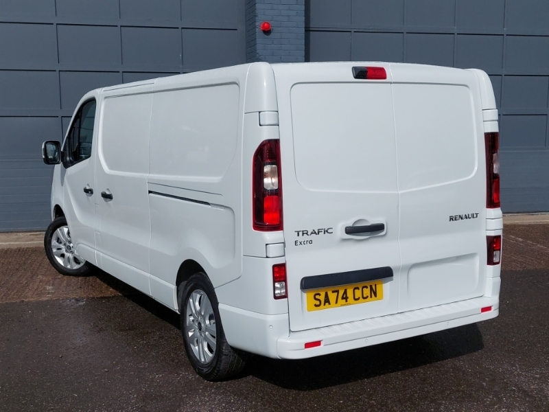 Renault Trafic Ll30 Blue Dci 130 Extra Safety Van SA74CCN White #2