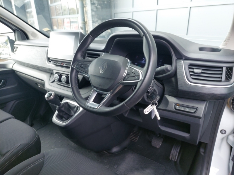 Renault Trafic Ll30 Blue Dci 130 Extra Safety Van SA74CCN White #3