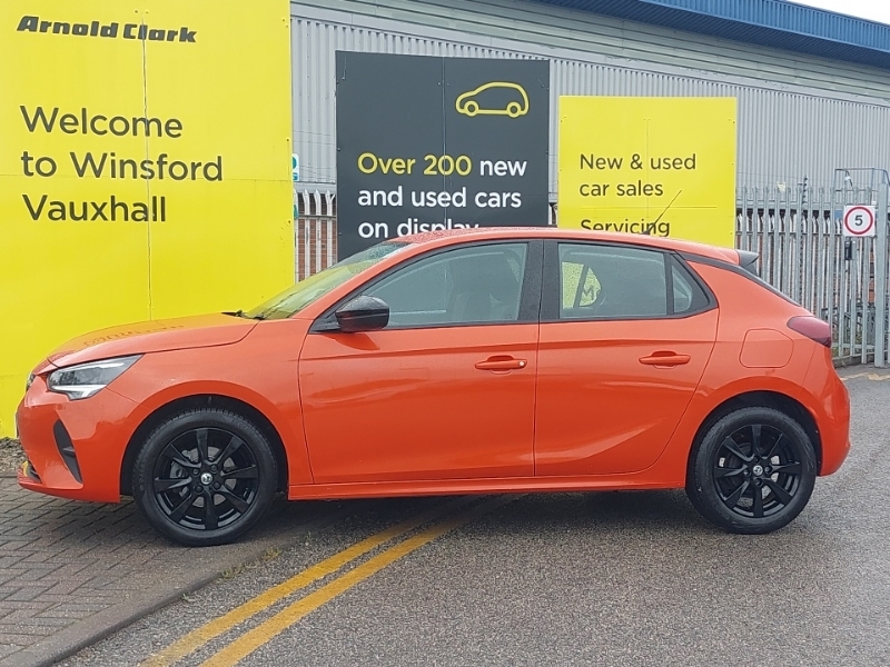 Vauxhall Corsa 1.2 Design SD72FKJ Orange #4