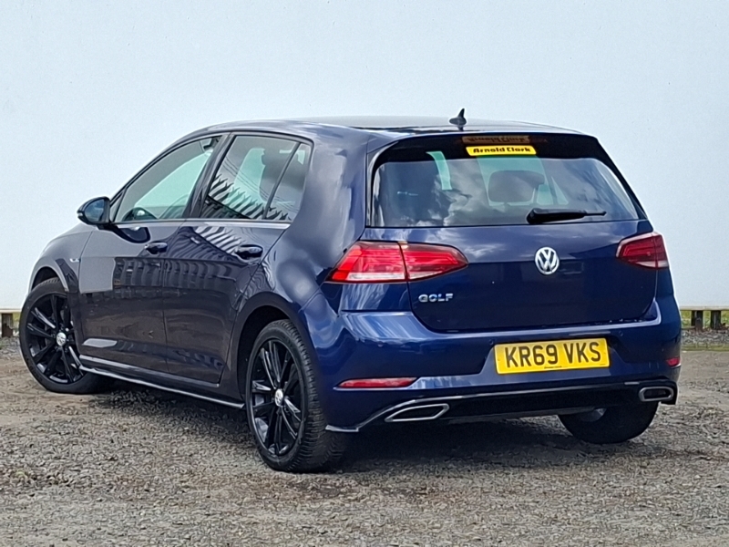 Volkswagen Golf 2.0 Tdi R-line Edition Dsg KR69VKS Blue #2