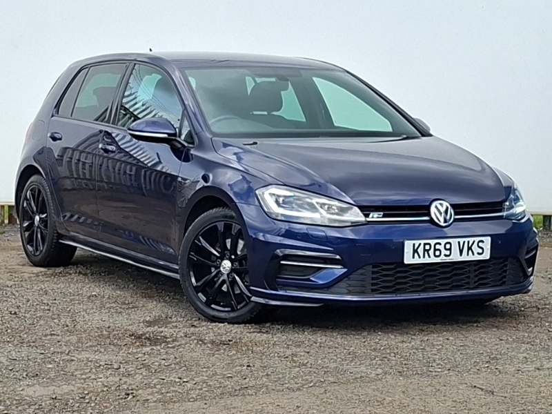 Volkswagen Golf 2.0 Tdi R-line Edition Dsg Blue