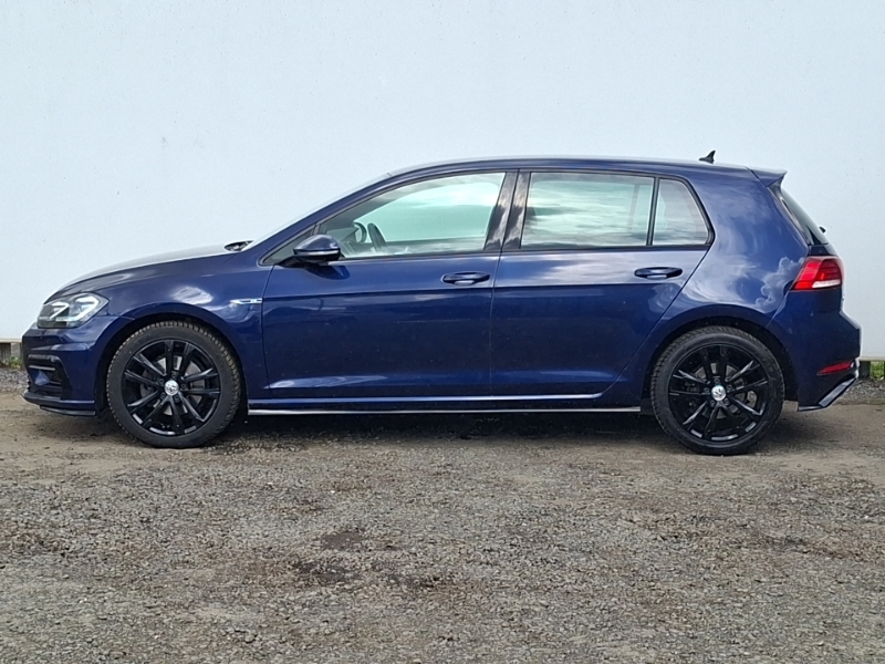 Volkswagen Golf 2.0 Tdi R-line Edition Dsg KR69VKS Blue #4
