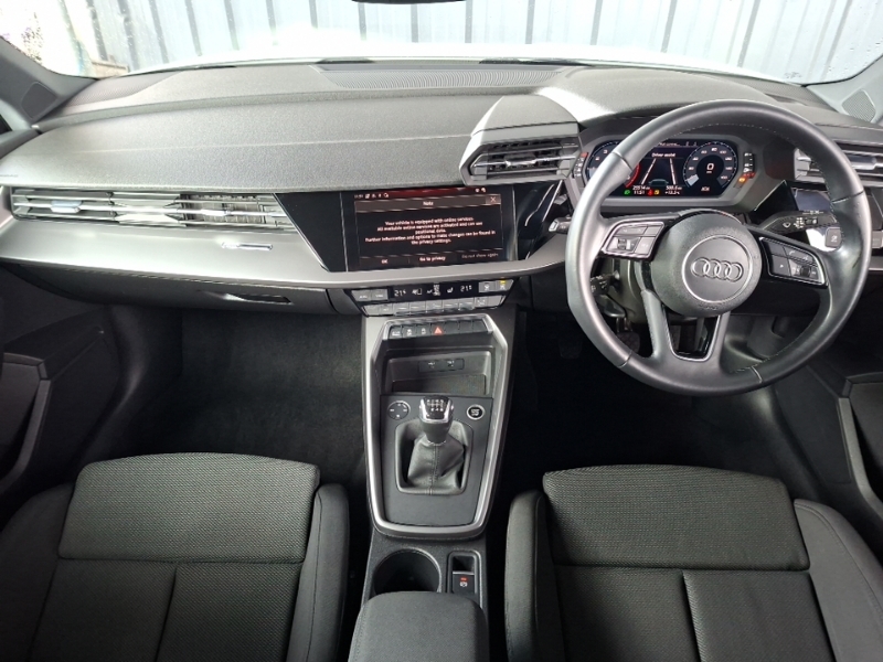 Audi A3 30 Tfsi Sport GL73ASV White #3