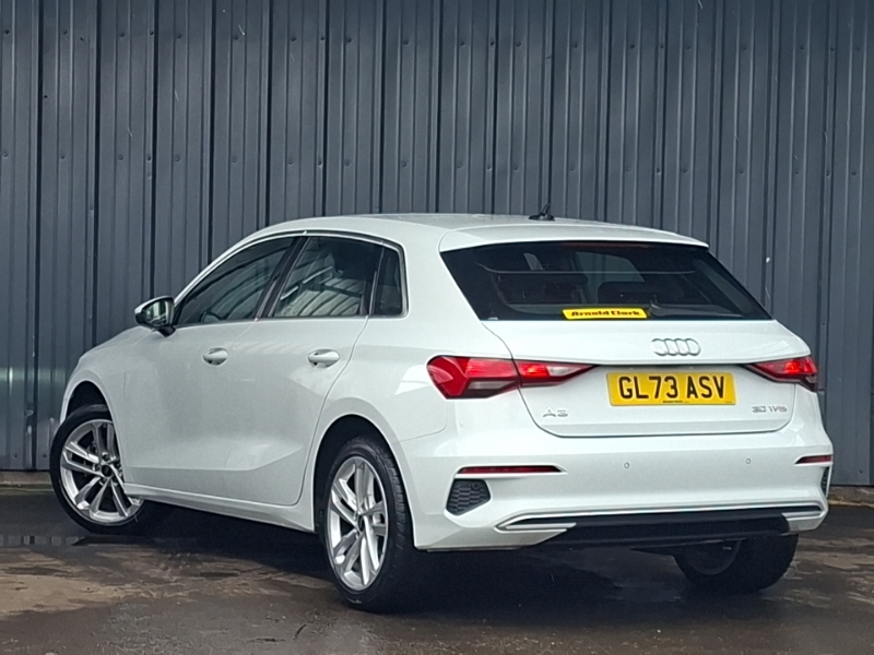 Audi A3 30 Tfsi Sport GL73ASV White #2
