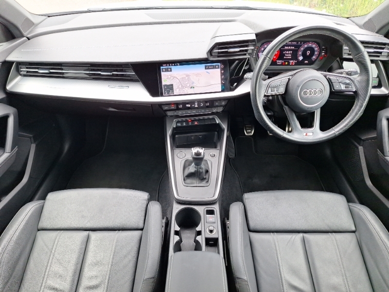 Audi A3 30 Tfsi S Line WR23YDB White #3