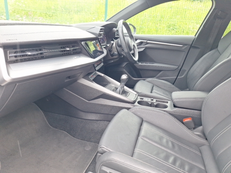 Audi A3 30 Tfsi S Line WR23YDB White #5