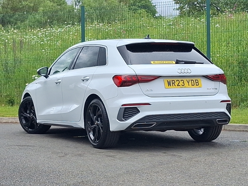 Audi A3 30 Tfsi S Line WR23YDB White #2