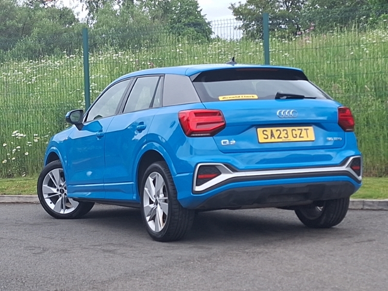 Audi Q2 35 Tfsi S Line S Tronic SA23GZT Blue #2