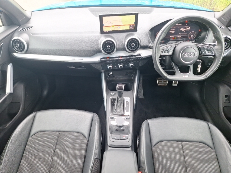 Audi Q2 35 Tfsi S Line S Tronic SA23GZT Blue #3