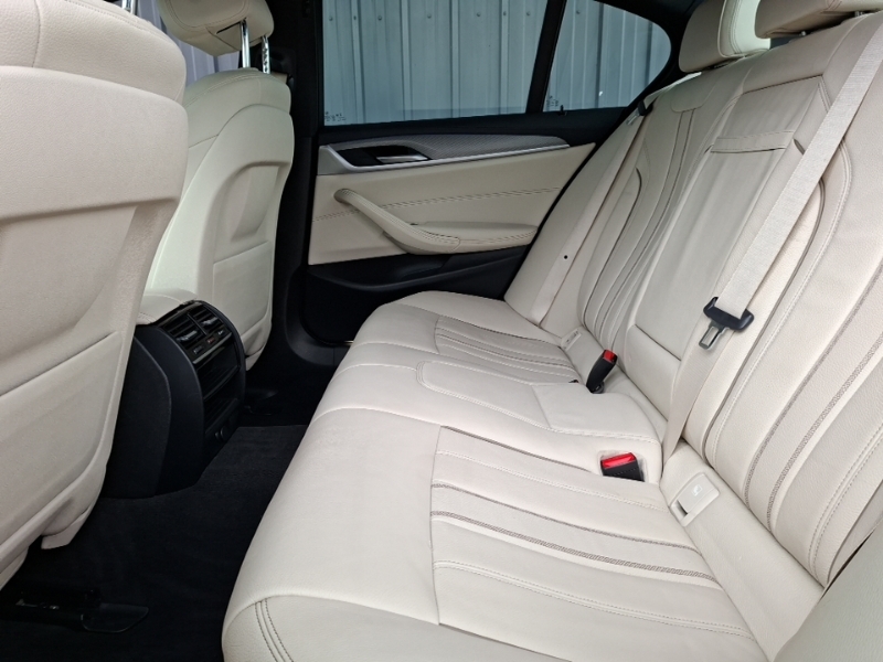 BMW 5 Series 530E M Sport MX19OTT Black #6