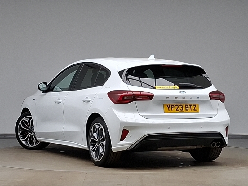 Ford Focus 1.0 Ecoboost St-line X YP23BTZ White #2