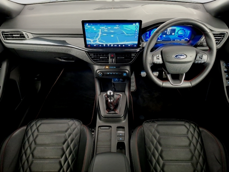 Ford Focus 1.0 Ecoboost St-line X YP23BTZ White #3