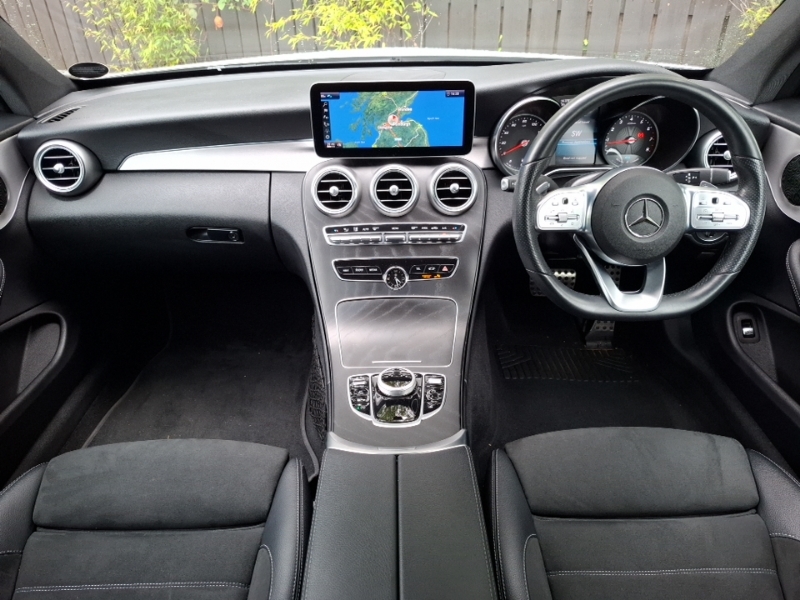 Mercedes-Benz 200 C Amg Line 9G-tronic White #3