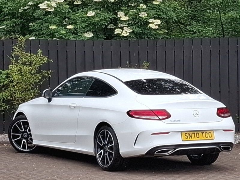 Mercedes-Benz 200 C Amg Line 9G-tronic White #2