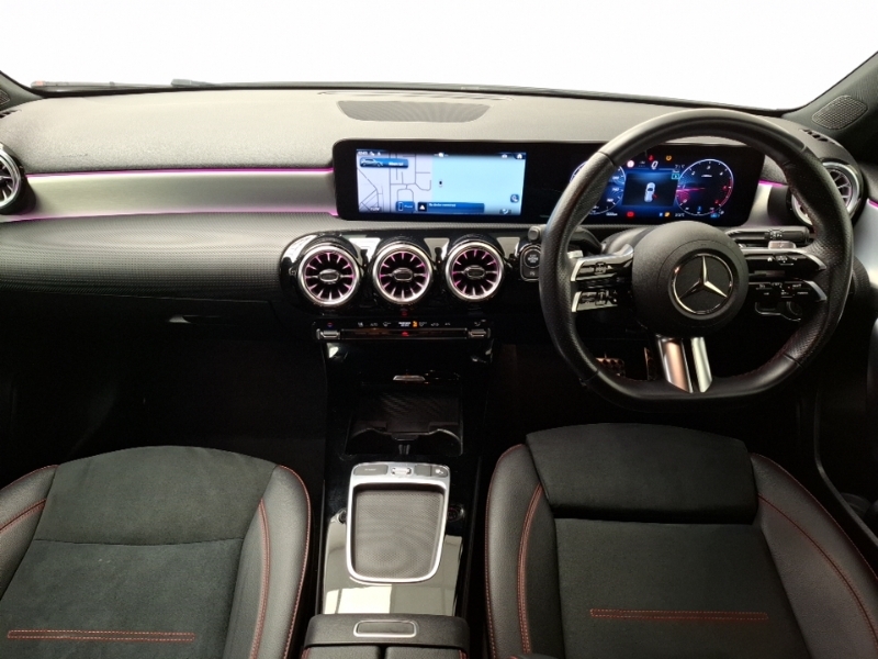 Mercedes-Benz A Class A200d Amg Line Executive ST23JVE White #3