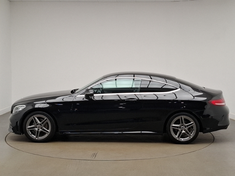 Mercedes-Benz C Class C200 Amg Line Edition 9G-tronic OE21ZHW Black #4