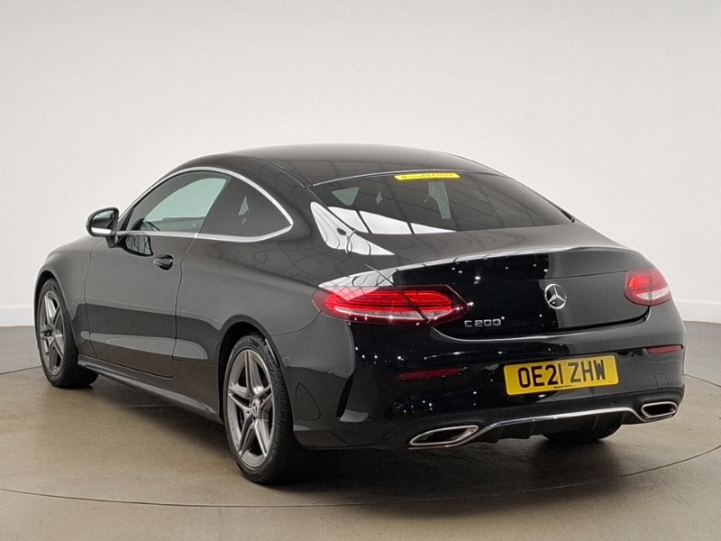Mercedes-Benz C Class C200 Amg Line Edition 9G-tronic OE21ZHW Black #2