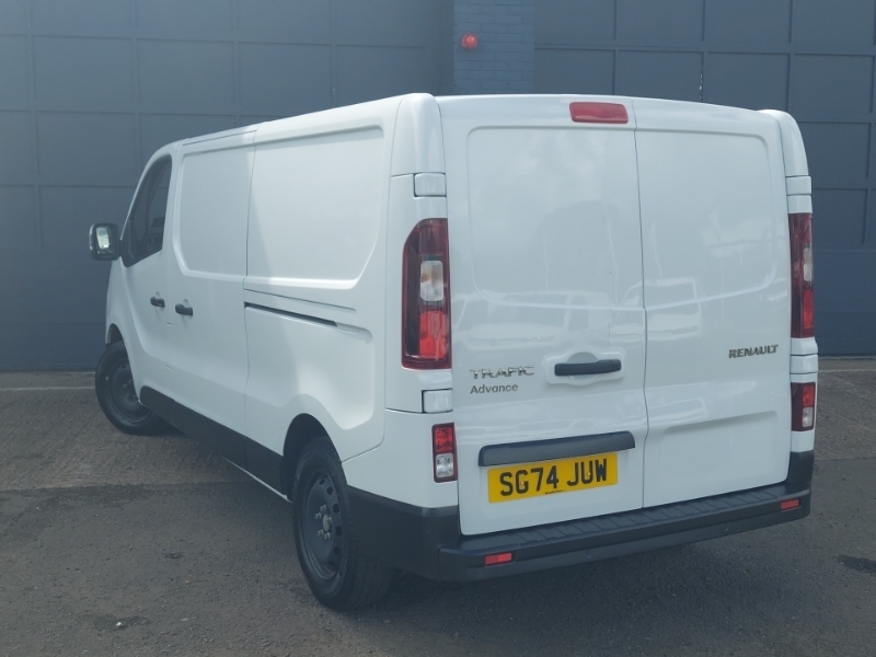 Renault Trafic Ll30 Blue Dci 130 Advance Safety Van SG74JUW White #2