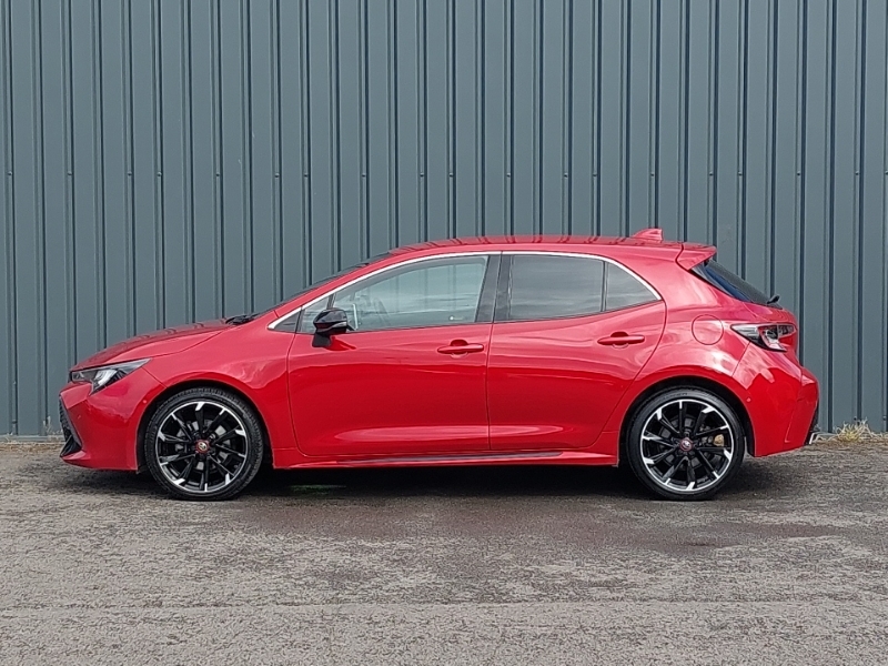 Toyota Corolla 1.8 Vvt-i Hybrid Gr Sport Cvt BL72ZNP Red #4