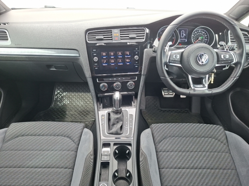 Volkswagen Golf 2.0 Tdi R-line Dsg KN19EDH White #3