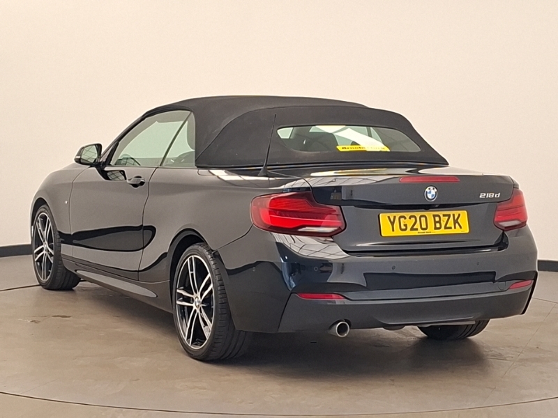 BMW 2 Series 218D M Sport Nav Step YG20BZK Black #2