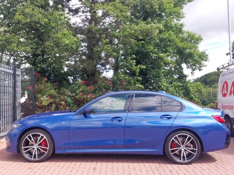 BMW 3 Series 320D Mht M Sport Step Techpro Pack YA24UZV Blue #4