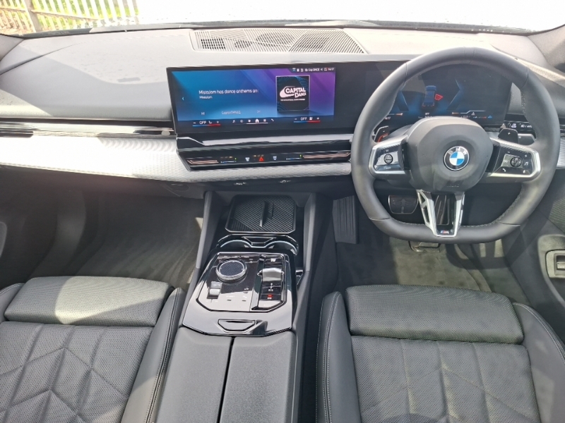 BMW 5 Series 520I M Sport YD73BLG Black #3