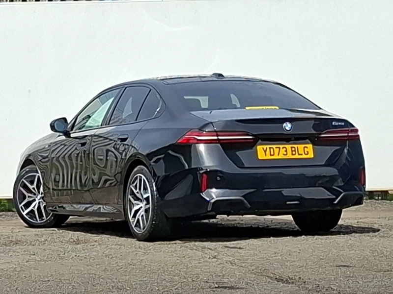 BMW 5 Series 520I M Sport YD73BLG Black #2