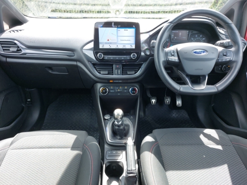 Ford Fiesta 1.0 Ecoboost 125 St-line DU68NUY Red #3