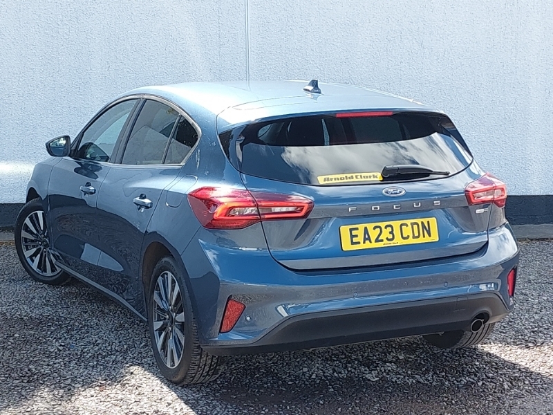 Ford Focus 1.0 Ecoboost Hybrid Mhev 155 Titanium X EA23CDN Blue #2