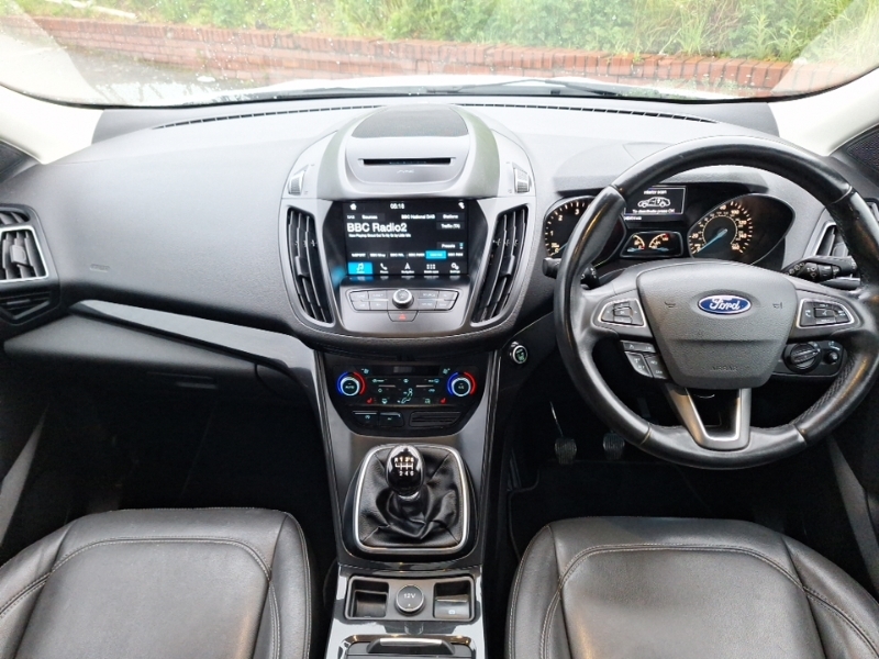 Ford Kuga 2.0 Tdci Titanium X 2Wd SD67VTO White #3