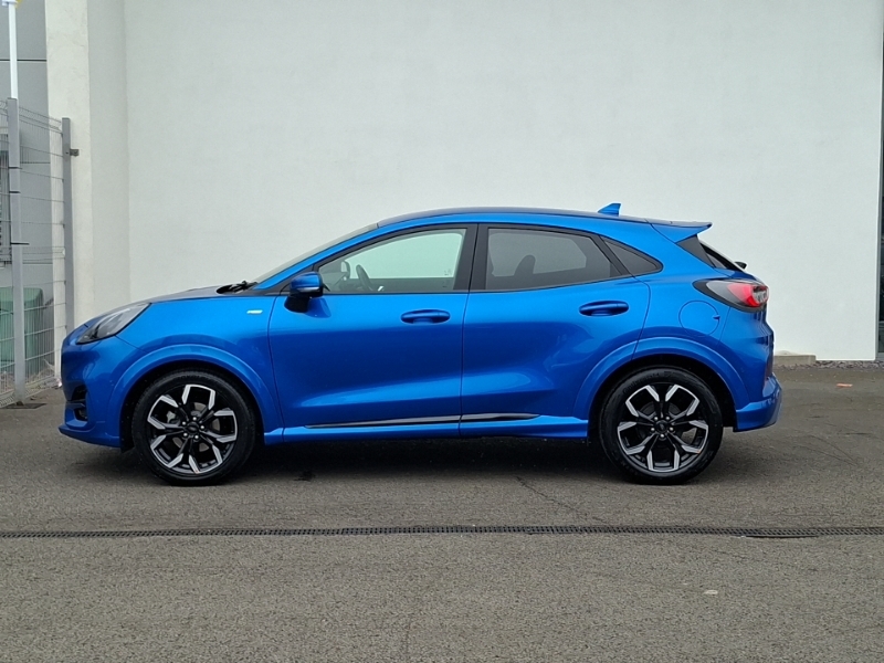 Ford Puma 1.0 Ecoboost Hybrid Mhev St-line X CK24WRV Blue #4