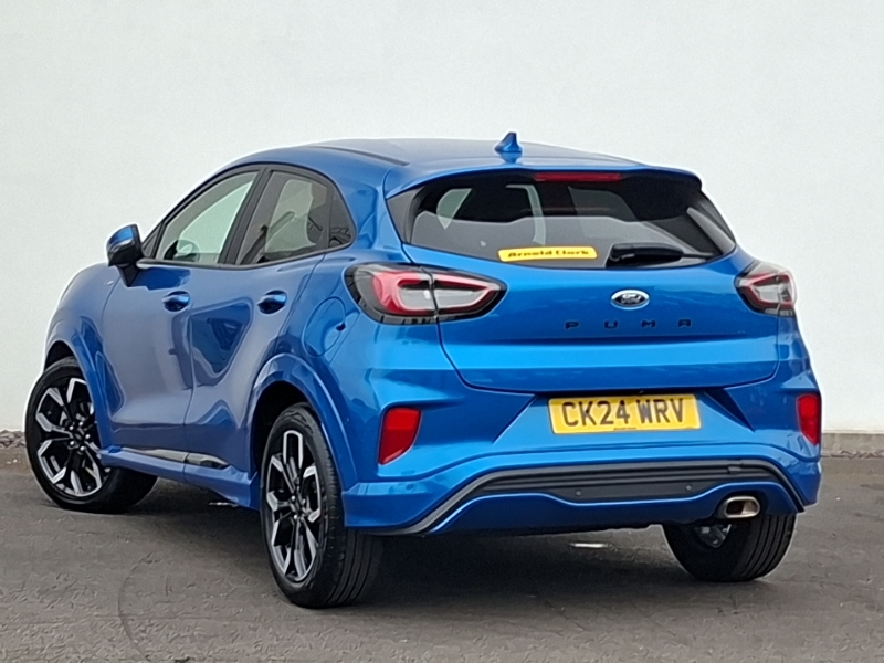 Ford Puma 1.0 Ecoboost Hybrid Mhev St-line X CK24WRV Blue #2