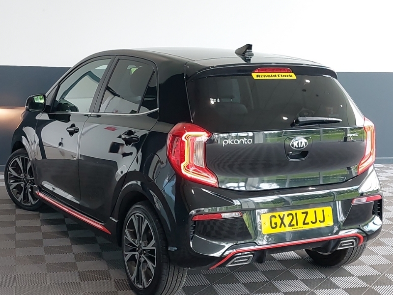 Kia Picanto 1.0 Gt-line 4 Seats GX21ZJJ Black #2