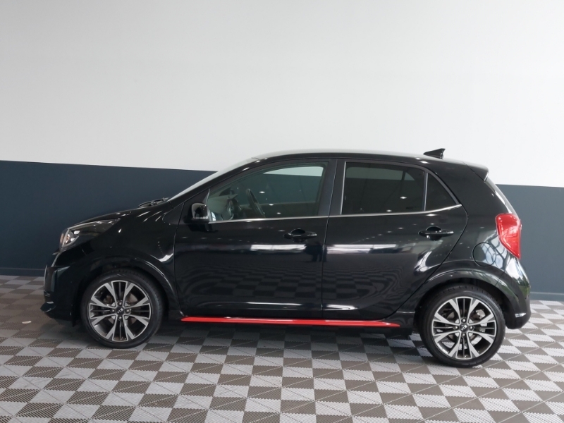 Kia Picanto 1.0 Gt-line 4 Seats GX21ZJJ Black #4