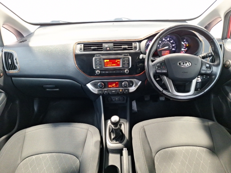 Kia RIO 1.25 Isg 2 Red #3