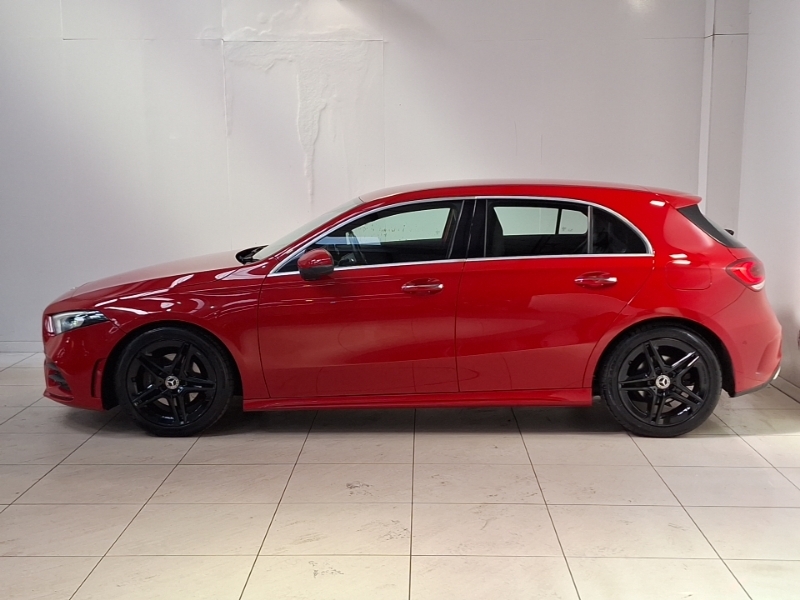Mercedes-Benz A Class A180d Amg Line Premium YX19KWT Red #4