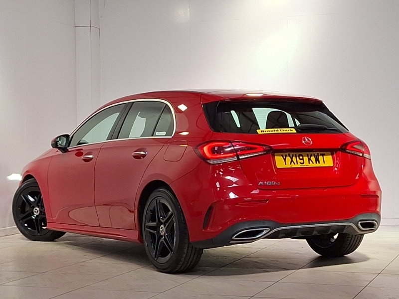 Mercedes-Benz A Class A180d Amg Line Premium YX19KWT Red #2