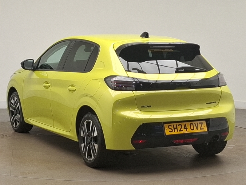 Peugeot 208 1.2 Hybrid 100 Allure E-dsc6 SH24OVZ Yellow #2