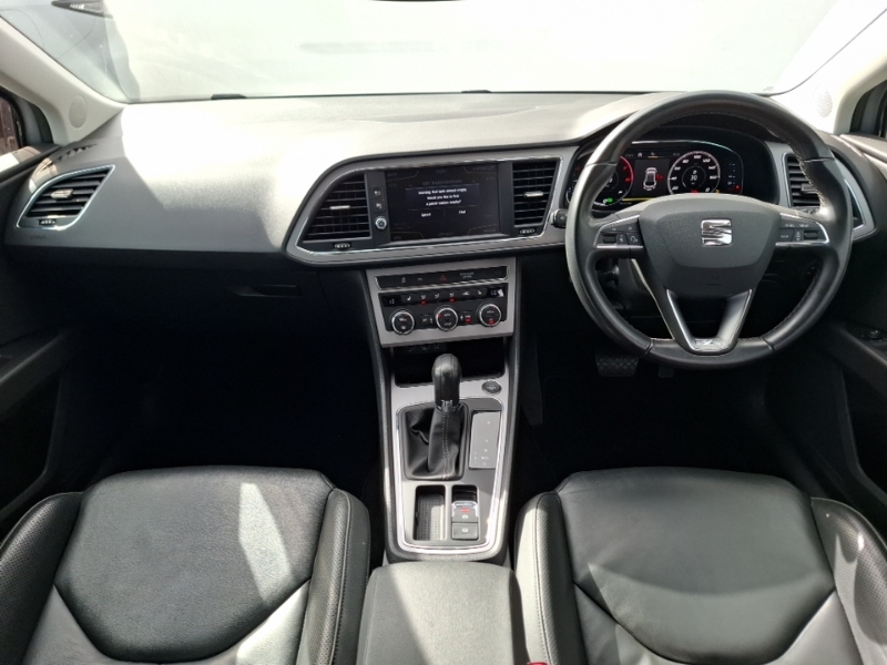 Seat Leon 2.0 Tsi 190 Xcellence Lux Ez Dsg VT19FZO Silver #3