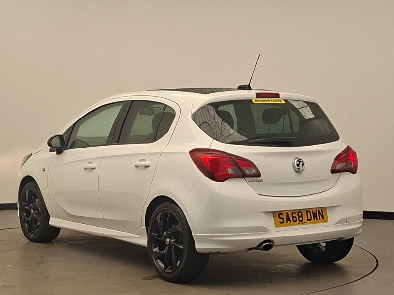 Vauxhall Corsa 1.4 Sri Vx-line Nav Black SA68DWN White #2